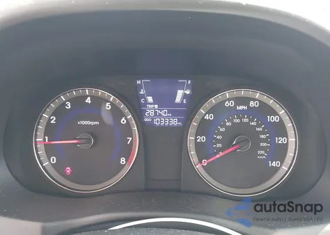 2012 Hyundai Accent Gs из США, поврежденный, VIN KMHCT5AE0CU029924